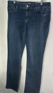 White House Black Market Blanc Jeans Womens 10S Blue Mid Rise Cotton Blend - Picture 1 of 8