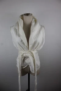 Max Mara Jacket Blazer Woman Size 44 Woman Vintage Jacket Casual 100% Linen - Picture 1 of 6