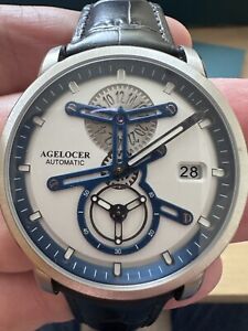 Agelocer Space Station Luminous Men's Automatic Mechanical Watch
