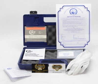 Colt King Cobra Box, OEM Case, 1990 Manual, And More!  - Image 1 of 4