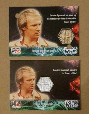 Doctor Who 40th Anniversary 1963-2003 Strictly Ink Costume Card CC2 Spacesuit - Image 1 of 3