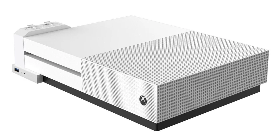 Basics Controller Battery Pack Charger For Xbox One S Console - White - Image 1 of 3