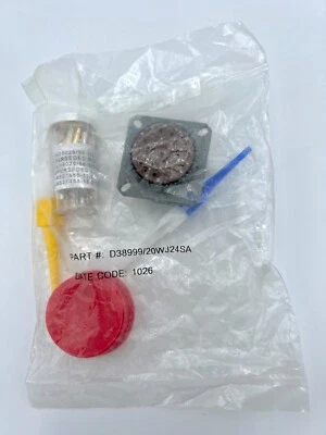 D38999/20WJ24SA MIL Series Connector, 24 Contact(s), Aluminum Alloy, Female, - Image 1 of 3