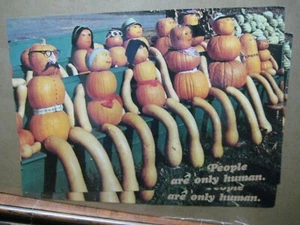 People are only human 1970's vintage mini poster Inv#G6489 - Picture 1 of 5