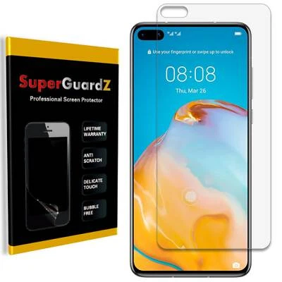 8X SuperGuardZ Protector de Pantalla Transparente Protector Película Cubierta para Huawei P40 Foto 1 de 4