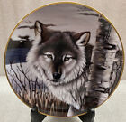 WOLF Pride of the Wilderness PLATE by Cassandra Graham Franklin Mint 8.25" 