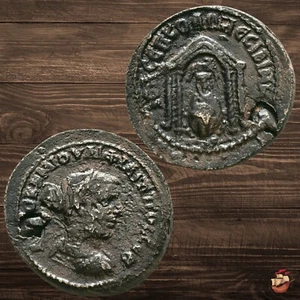 Roman Provincial coin - Mesopotamia Nisibis - Philip II (247-249) @P412 - Picture 1 of 8