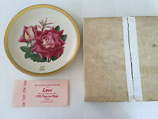 Gorham All-America Rose Series "Love" 1st Issue Collector Plate