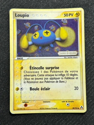 Loupio EX:Créateurs de Légendes 50/92 Pokemon French Chinchou - PGS - Image 1 of 2