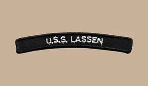 US Navy DDG-82 USS Lassen Guided Missile Destroyer UIM Shoulder Rocker Tab - Bild 1 von 1