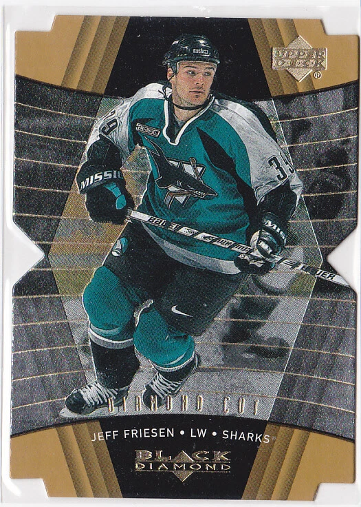 1999-00 Black Diamond JEFF FRIESEN Diamond Cut parallel card #76 - Image 1 of 1
