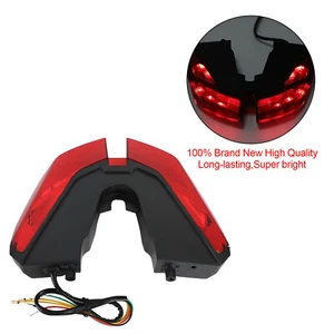 Tail Lights Turn Signal For DUCATI HYPERMOTARD 821 939 950 SP 2012-2021 Red - Picture 1 of 11