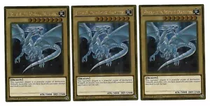 3x Blue-Eyes White Dragon - (MVP1-ENG55 - 1st Ed - Gold Rare) - NM - Yugioh - Foto 1 di 1