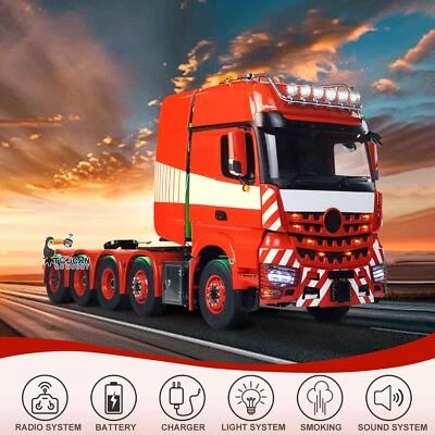 TOUCAN 10*8 3363 1/14 RC Tractor Truck Metal Chassis RTR Lorry Car Smoke Sound - Image 1 of 4