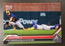Ronald Acuña Jr. Atlanta Braves 2023 MLB TOPPS NOW® Card 633