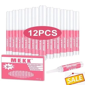 Nail Glue,Super Strong Nail Glue for Acrylic Nails,Long Lasting Nail Glue - Picture 1 of 7