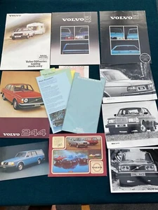 Volvo 240 & 260 Brochure and Press Photo Collection - UK Issues, 10 items - Picture 1 of 1