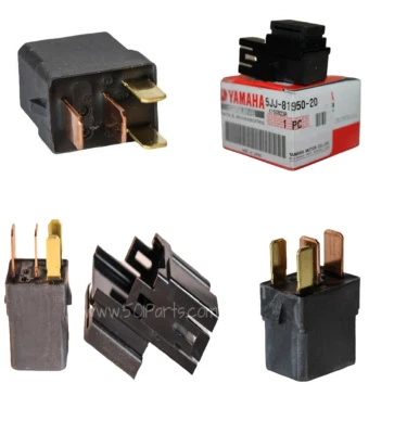 New 5JJ-81950-20-00 Relay OEM Plug and Play Replacement for Yamaha Motorcycles - Image 1 of 4