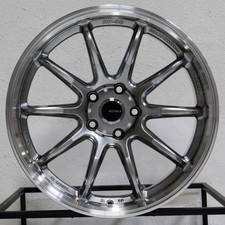 4-New 18" AVID1 AV40 Wheels 18x8.5 5x114.3 35 Hyper Black Rims 73.1
