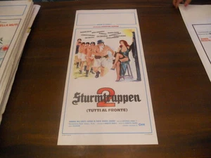 LOCANDINA ORIGINALE STURMTRUPPEN 2 MASSIMO BOLDI TEO TEOCOLI 1982 - Picture 1 of 1