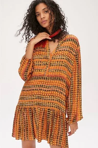 Anthropologie Saturday Sunday Elyn Tunic Dress Small Drop Waist Oversize Fall - Picture 1 of 10