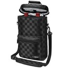 Wine Carrier Tote Bag Insulated 2 Bottle Cooler Carrying Case for Travel Picnic