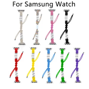 Band Strap Pearl Braided Sport For Samsung Galaxy Watch 46mm /Huawei/Garmin - Picture 1 of 39