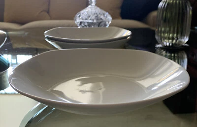 vanWell Tafel Suppenteller 3erSet ,Atrium Edles Porzellan,22cm.Lx 22cmB.x4cm.H - Bild 1 von 4