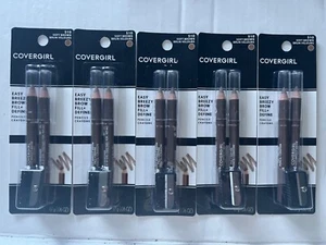 Lot of 9 Covergirl Easy Breezy Brow Fill+Define Pencils in 510 Soft Brown - Picture 1 of 2