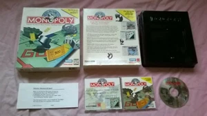 MONOPOLY - 1995 WINDOWS 95 PC BOARD GAME - ORIGINAL RARE BIG BOX EDITION - Picture 1 of 8