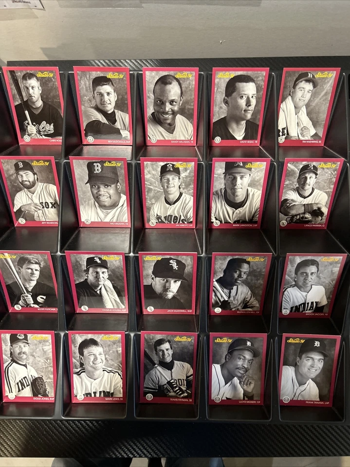 1991 Leaf Studio Baseball Cards Complete Your Set (#'s1-275 ) EXCEL. or Better - Image 1 of 4