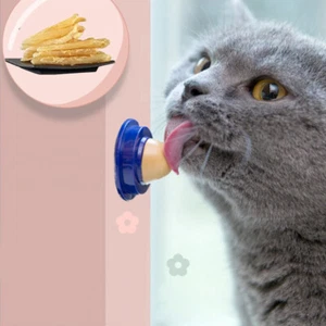 1 pieza bocadillos saludables para gatos azúcar caramelo lamiendo nutrición sólida energía bola juguetes - Imagen 1 de 12