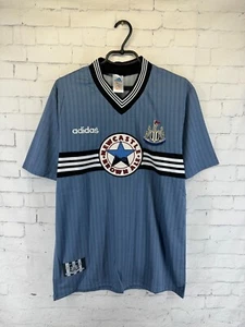 NEWCASTLE UNITED ENGLAND 1996 1997 RETRO VINTAGE FOOTBALL SHIRT JERSEY AWAY - Picture 1 of 13