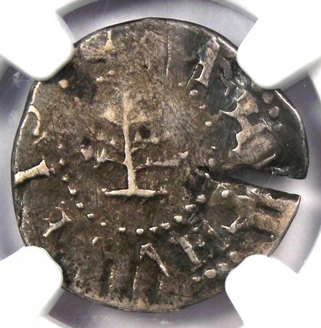 1652 Massachusetts Pine Tree Silver Threepence 3P - Certified NGC VF Details Cover