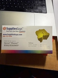 Premium Xerox Phaser 8560 8560MFP Unbranded. YelloSolid Ink 3 Sticks  New Sealed - Picture 1 of 5