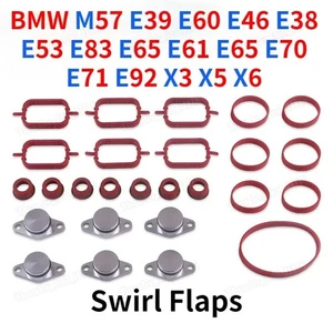 6*22mm Intake Gasket for BMW M47 E87 E46 E90 E91 E92 E93 E39 11612246945 26pcs - Bild 1 von 15