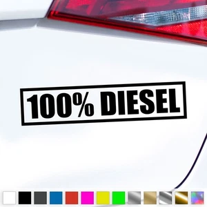 Diesel Decal Truck Combustion Petrol Engine Fuel Sticker Car Truck Gift Idea - Bild 1 von 6