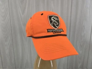 YOUTH Drake Waterfowl Non-Typical Five-Panel Hook & Loop Adj Blaze Orange Hat - Picture 1 of 11