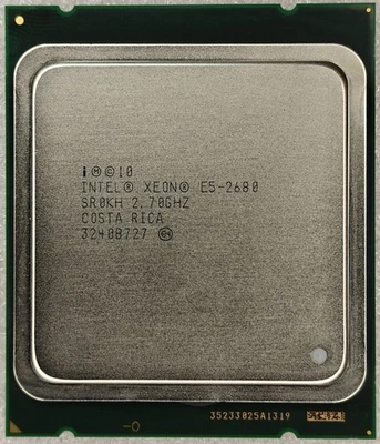 Intel Xeon E5-2680 SR0KH 2.70 GHz 8 Core 20M 130W Server CPU Processor LGA-2011 - Image 1 of 2