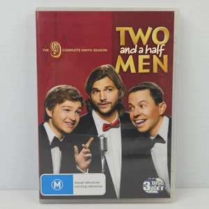 Two and a Half Men Season 9 | DVD Set Ashton Kutcher Jon Cryer Sitcom Reg 4 - Picture 1 of 3