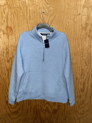 Peter Millar Crown Crafted  Men’s Angelite Winsome Half Zip Large Pullover $245 - Image 1 of 4
