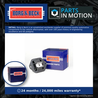 Engine Mount Rear BEM3252 Borg & Beck Mounting 6155997 Top Quality Guaranteed - Image 1 of 4