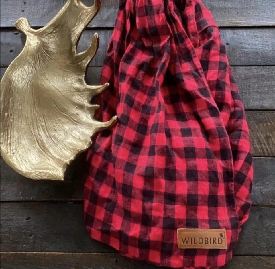 Красный и черный клетчатый слинг Wildbird - Изображение 1 из 1