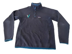 Patagonia Snap T Mens Large Blue Pullover Fleece - Picture 1 of 9
