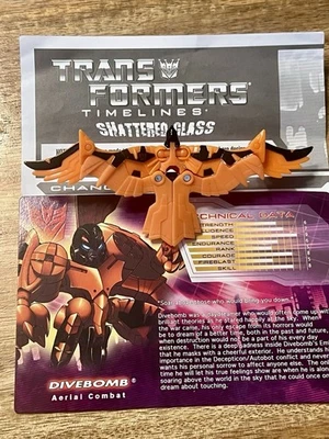 Collector Club Transformer Shattered Glass DIVEBOMB TIMELINES TFSS Botcon 2008 - Image 1 of 4
