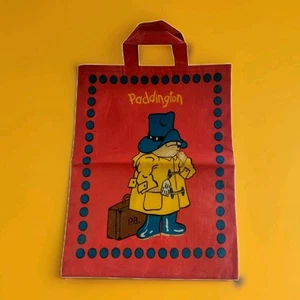 Bolso Paddington Feria de Cine 1983 Rojo Muy Raro Altamente Coleccionable Solo unos pocos Alrededor - Imagen 1 de 8