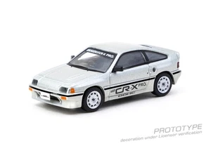 TARMAC 1/64 HONDA BALLADE SPORTS MUGEN CR-X PRO SILVER T64G-TL058-SL - Picture 1 of 1