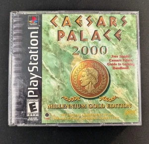 Caesars Palace 2000 (Sony PS1, 2000) Completo | Testato | Autentico - Foto 1 di 13