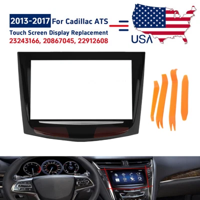 Touch Screen Display For Cadillac ATS CTS SRX XTS CUE 2013-2017 Replacement+Tool - Image 1 of 4