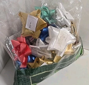 Assorted Gift Bows & Ribbons Lot Bulk Christmas Holiday Gift Wrapping Supplies - Picture 1 of 5